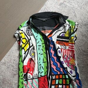 Desigual Multicolor Graphic Shirt